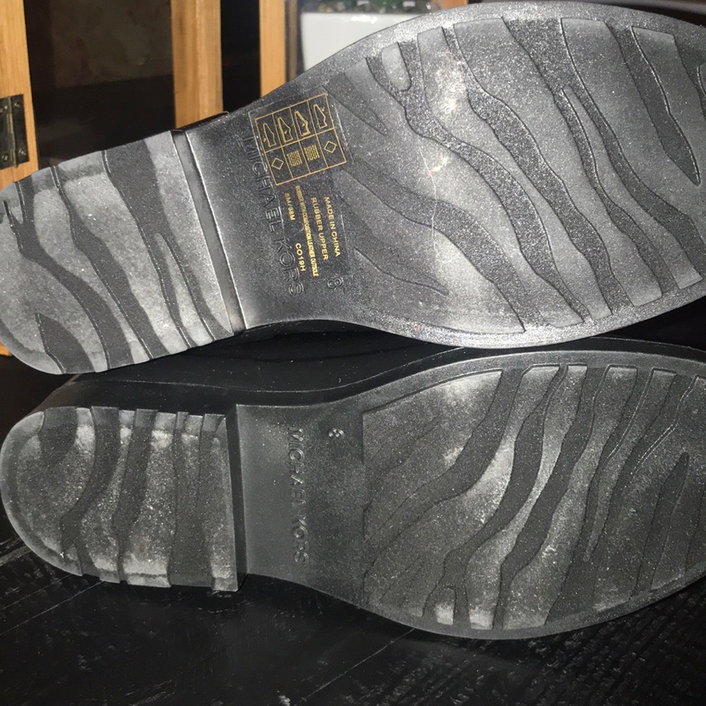 NWOB Michael Kors Benji rain boots - Picture 6 of 7